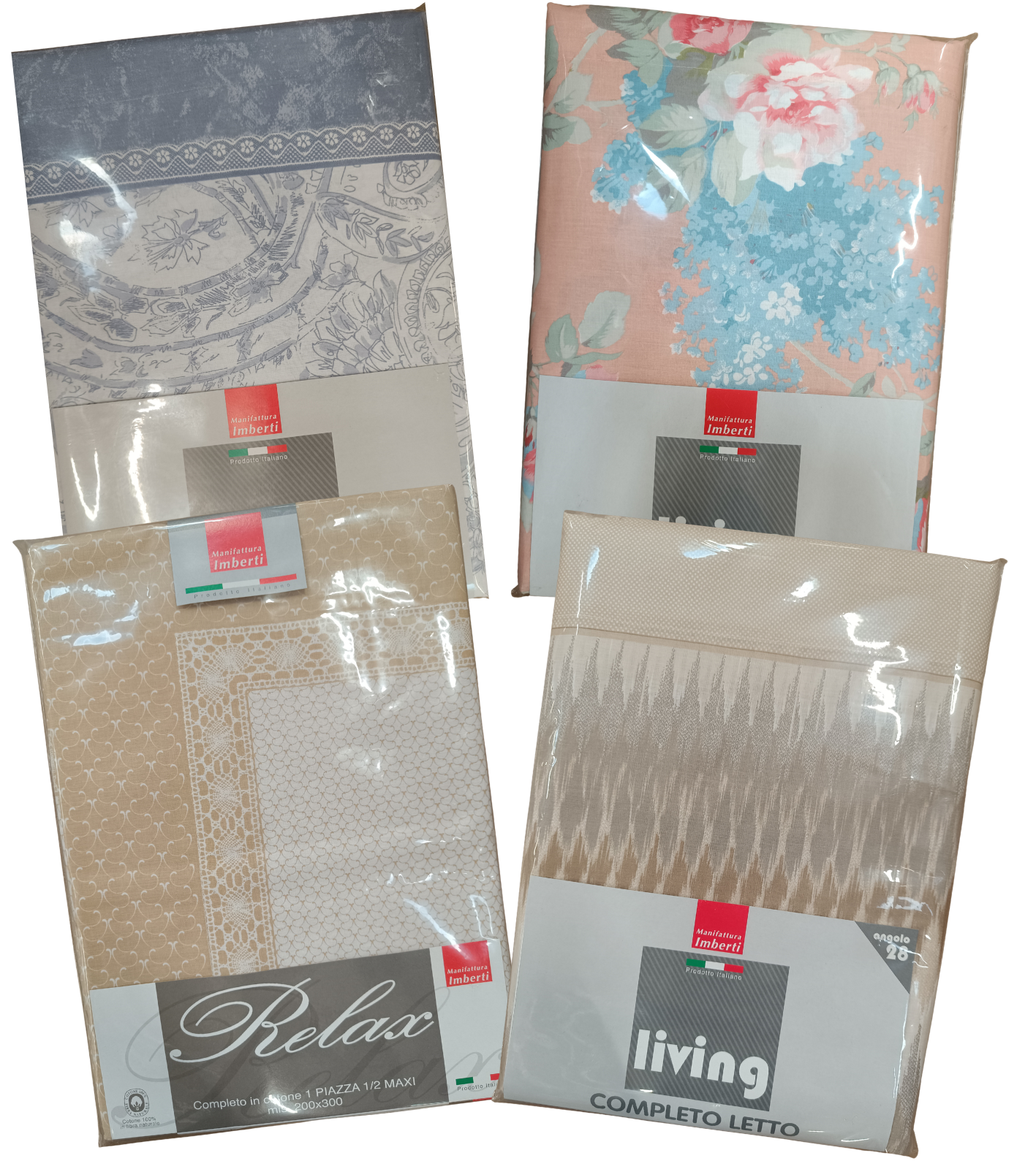 COMPLETO LETTO 1P 1/2 LIVING Tellini S.r.l. Ingrosso Abbigliamento